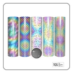 Patterned Light Reflective HTV