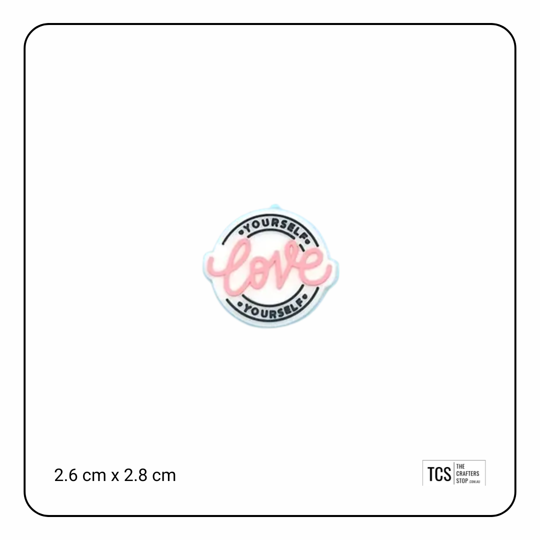 "Love Yourself" Focal Beads