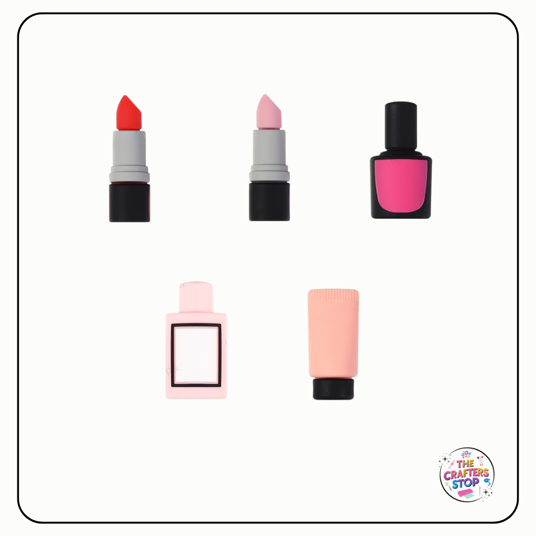 Makeup/Cosmetics Focal Beads (5 Designs)