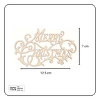 Decorative Wooden Merry Christmas Cutouts