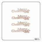 Wooden Merry Christmas Cutouts