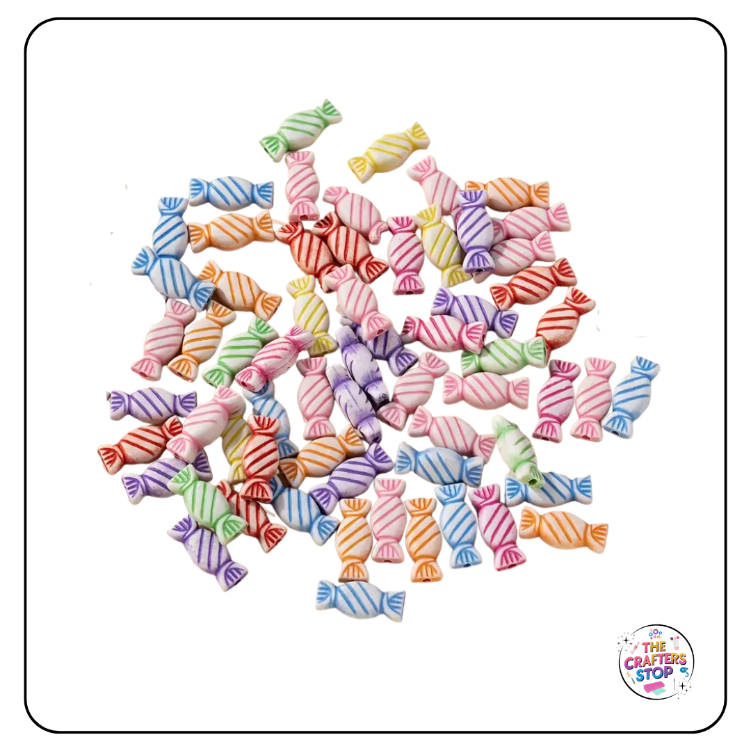 Mini Polymer Clay Lollie Beads