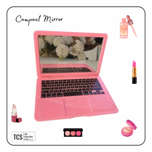 "Laptop Style" Mini Compact Mirror