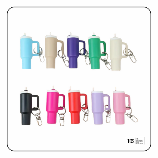 Mini "Stanley" Style Tumbler Keychain