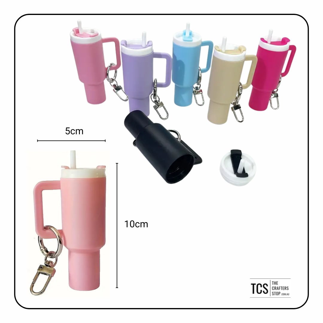 Mini "Stanley" Style Tumbler Keychain