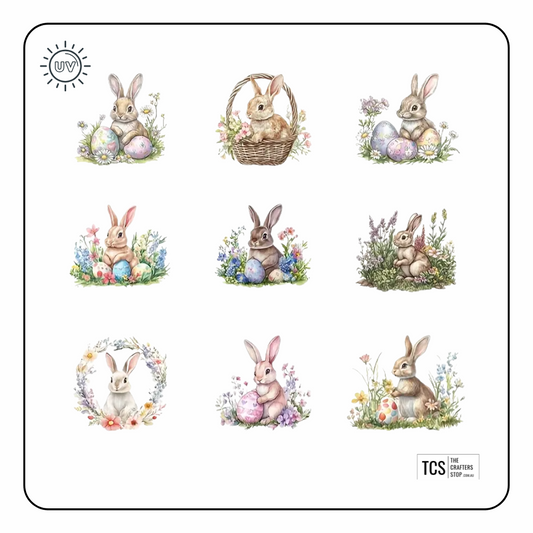 Easter UV Waterproof Transfers/Stickers