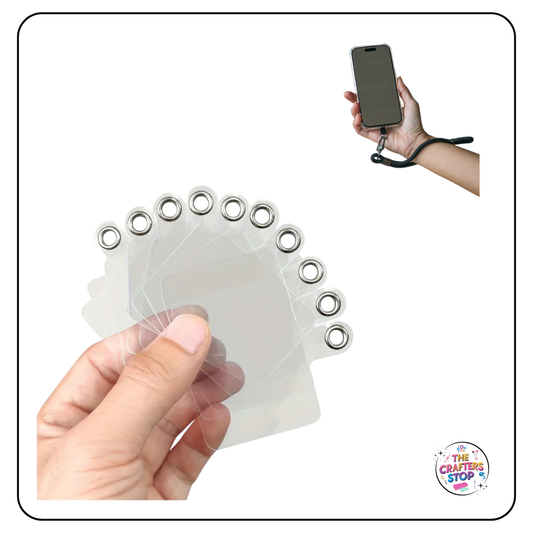 Mobile Phone Clear Charm or Strap Connectors