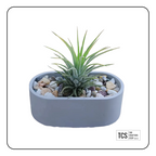 Resin Silicone Oval Pot Planter Mould