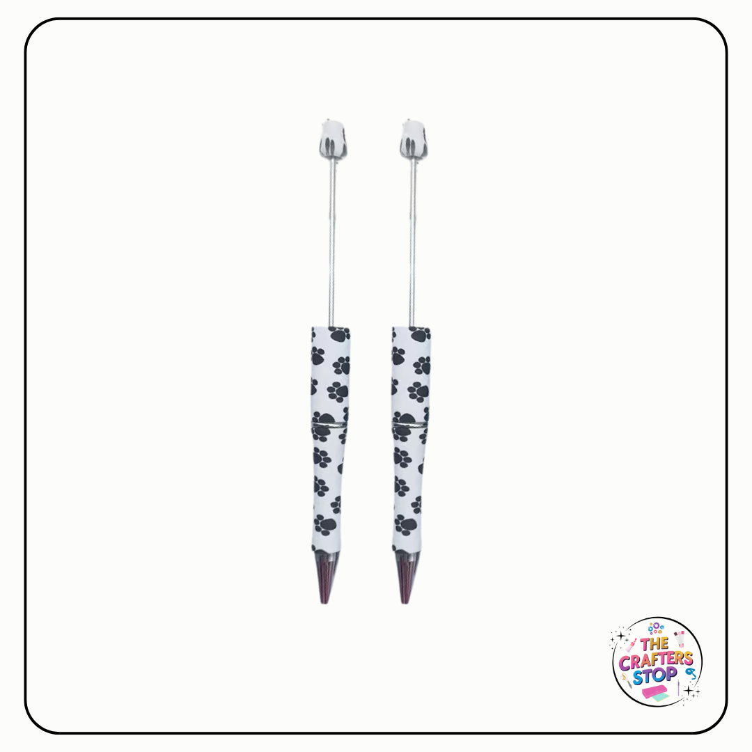 Paw Print DIY Beadeable Pens
