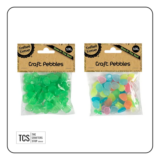 Craft Glow in The Dark Pebbles