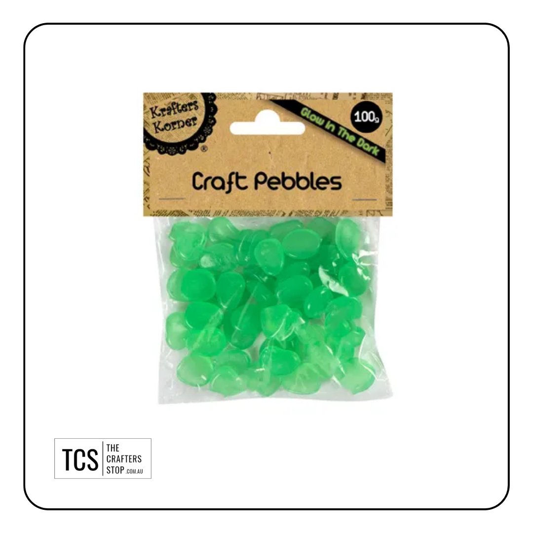 Craft Glow in The Dark Pebbles