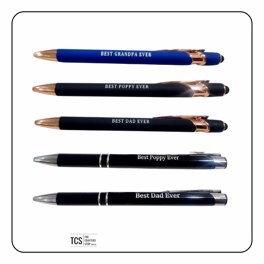 Engraved Father's Day Pens (5 Designs)