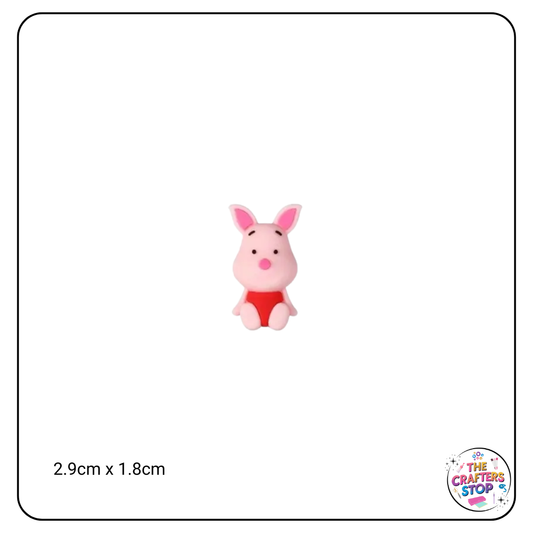 Winnie The Pooh and Piglet Focal Beads