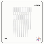 Paint or Resin Pipettes (X18 Pack)
