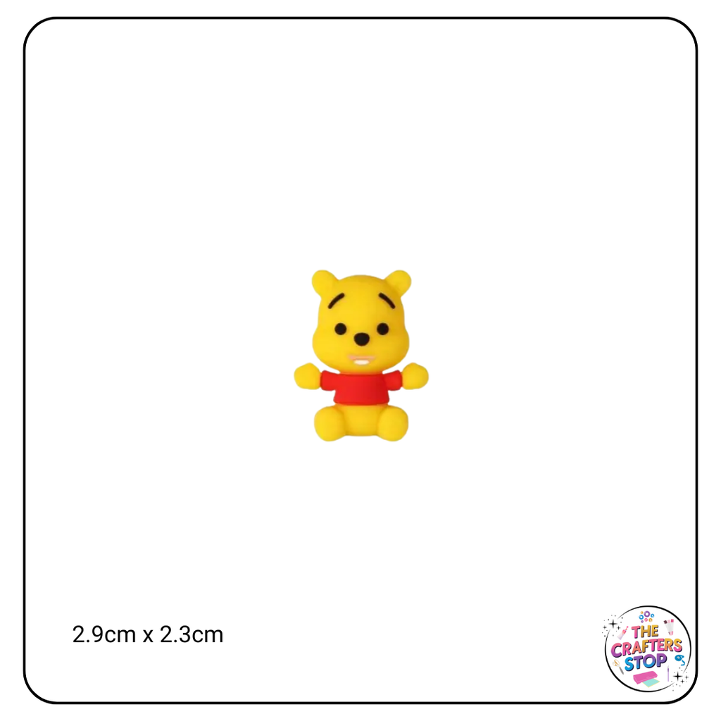 Winnie The Pooh and Piglet Focal Beads