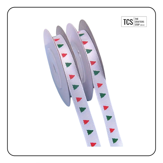 Christmas Red/Green Christmas Tree Ribbon