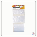 Resealable Zip Lock Bags (Multi Pack)