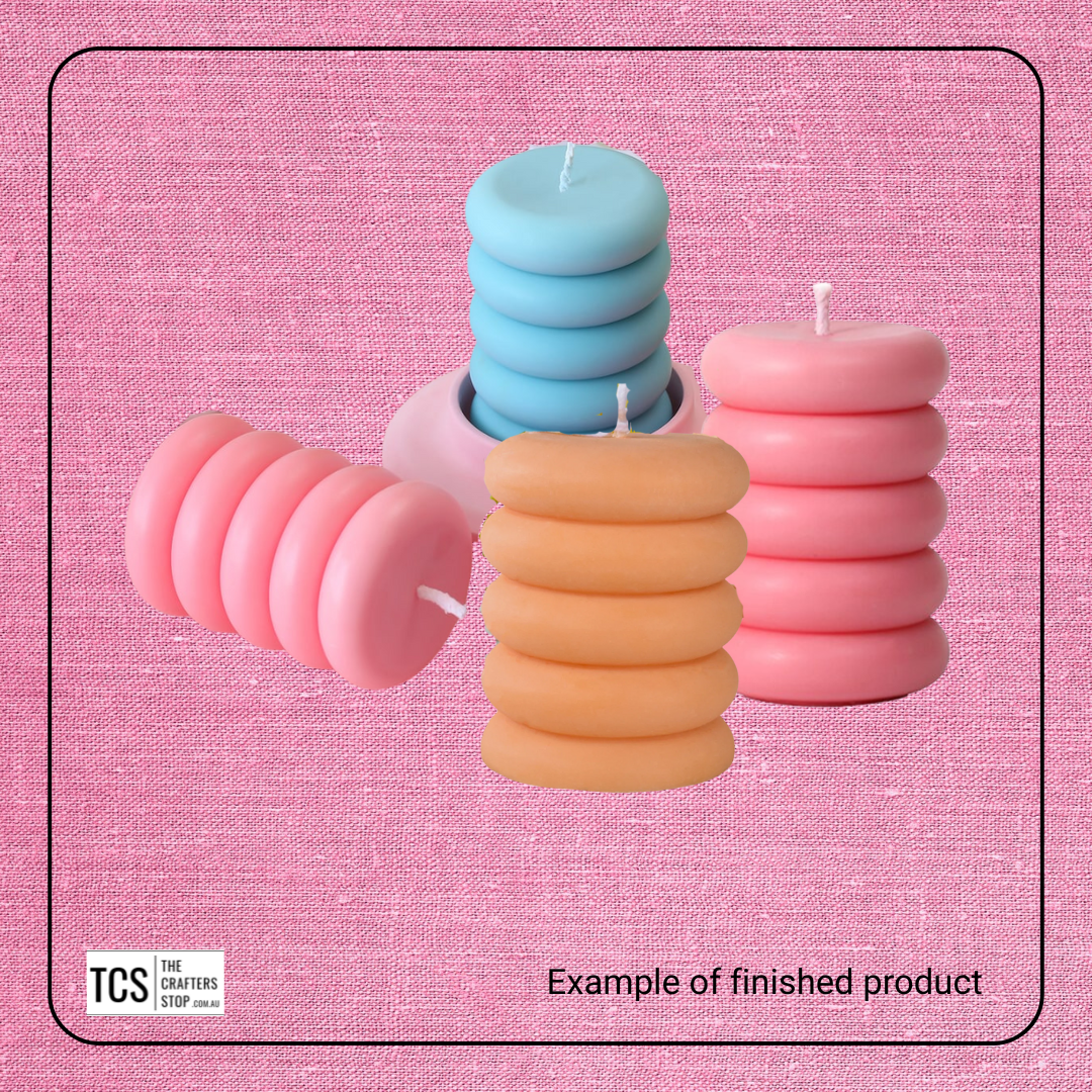 Resin Silicone Scalloped Candle Mould