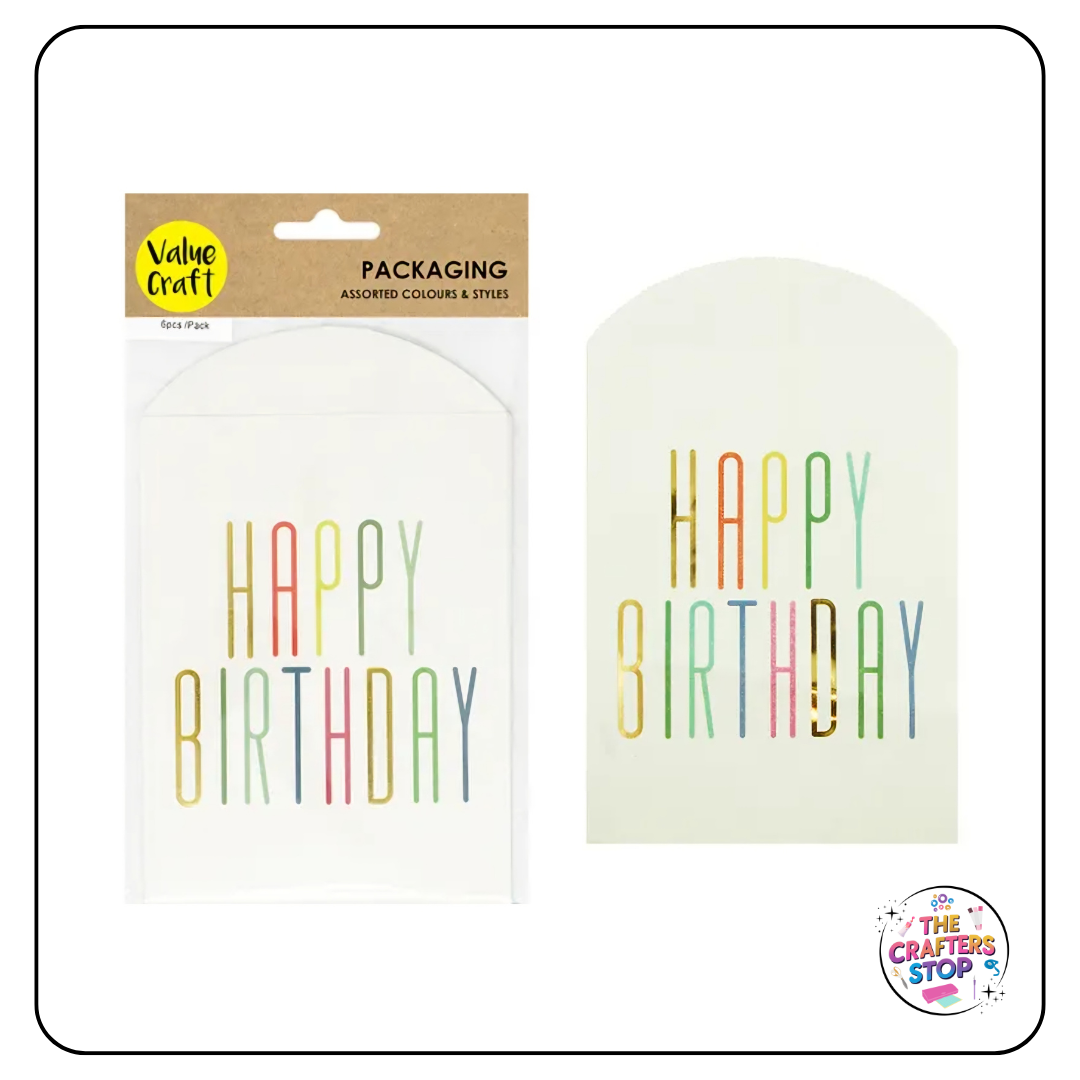 Happy Birthday Paper Bags