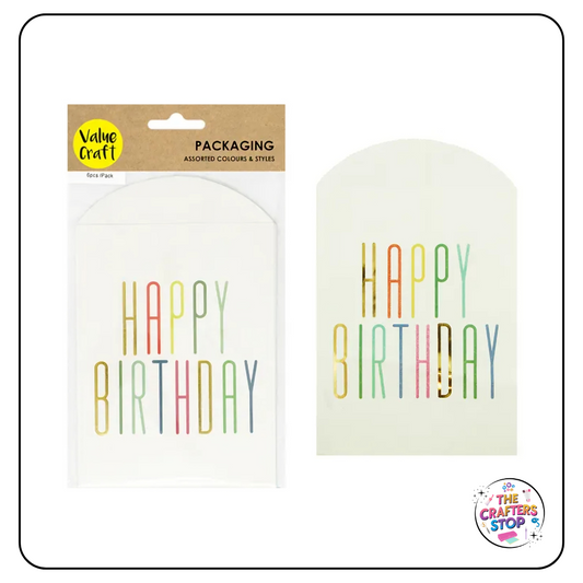 Happy Birthday Paper Bags