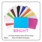 X10 Blank Cards/Envelopes for Card Making