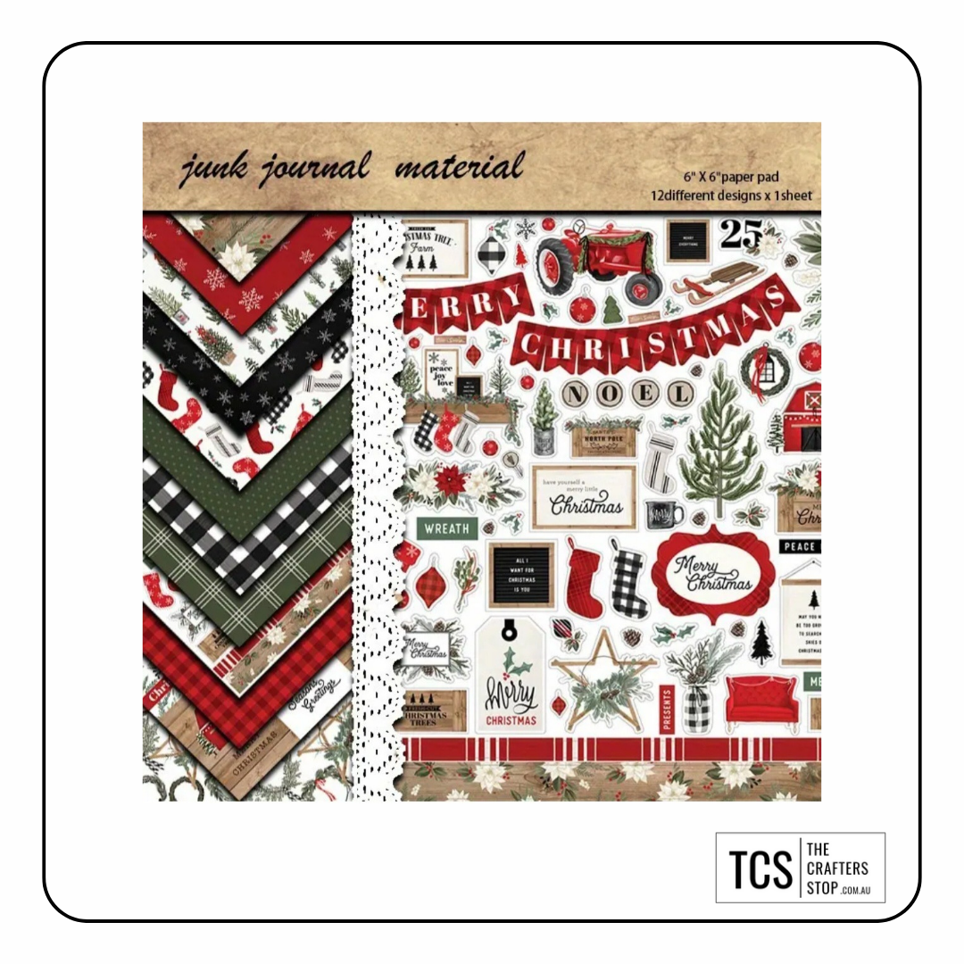 Christmas Farmhouse Design Paper Pad