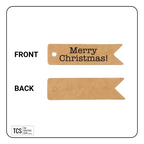 "Merry Christmas" Kraft Tags (2 Styles)