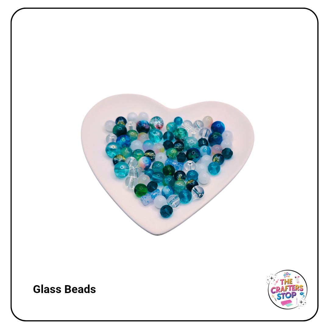 Colour Themed Glass Beads Mixes