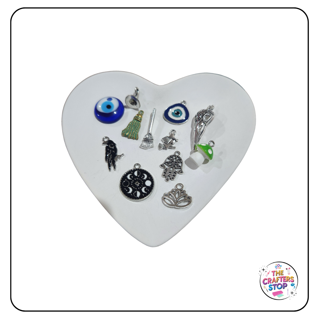 Magic/Witch Metal Themed Charms