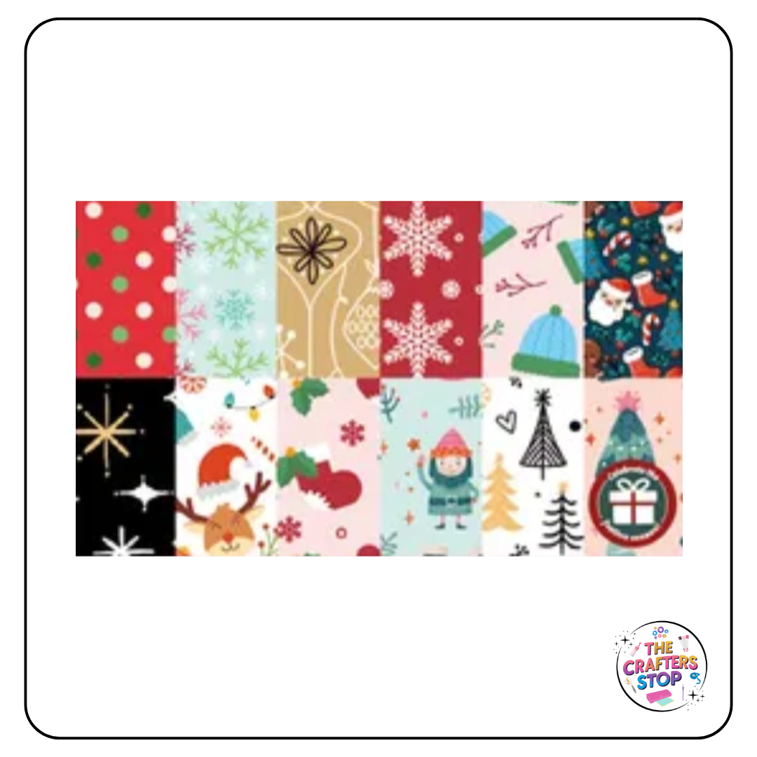 A4 Christmas Design Paper Pad