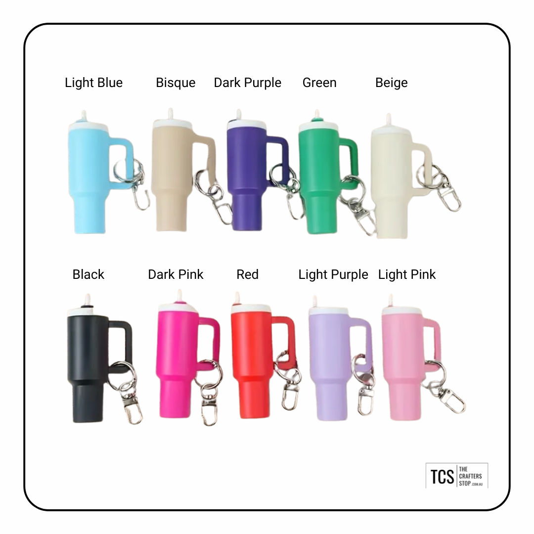 Mini "Stanley" Style Tumbler Keychain