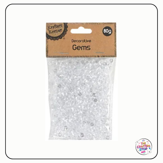 Clear Craft Gems/Crystals