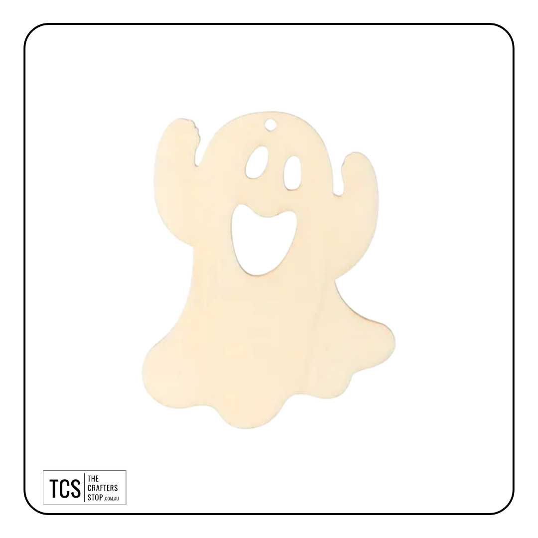 Wooden Halloween Ghost Shapes