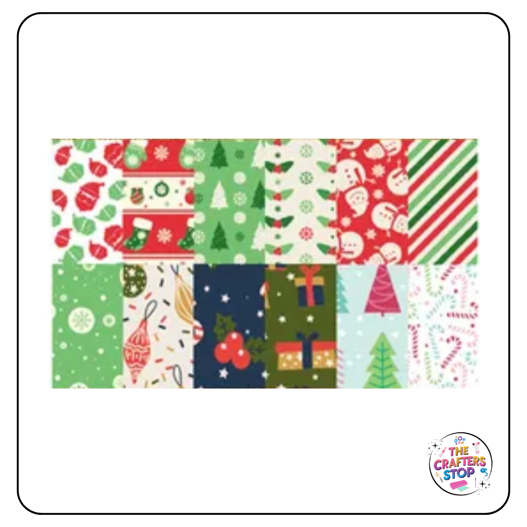 A4 Christmas Design Paper Pad