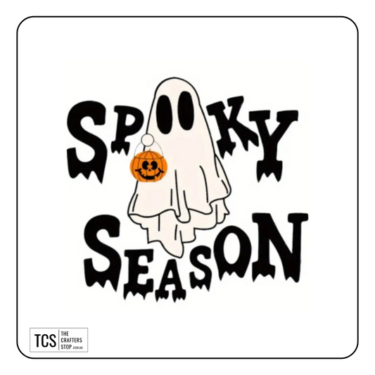 "SPOOKY SEASON" Halloween Theme Ready Made DTF Iron On Transfers