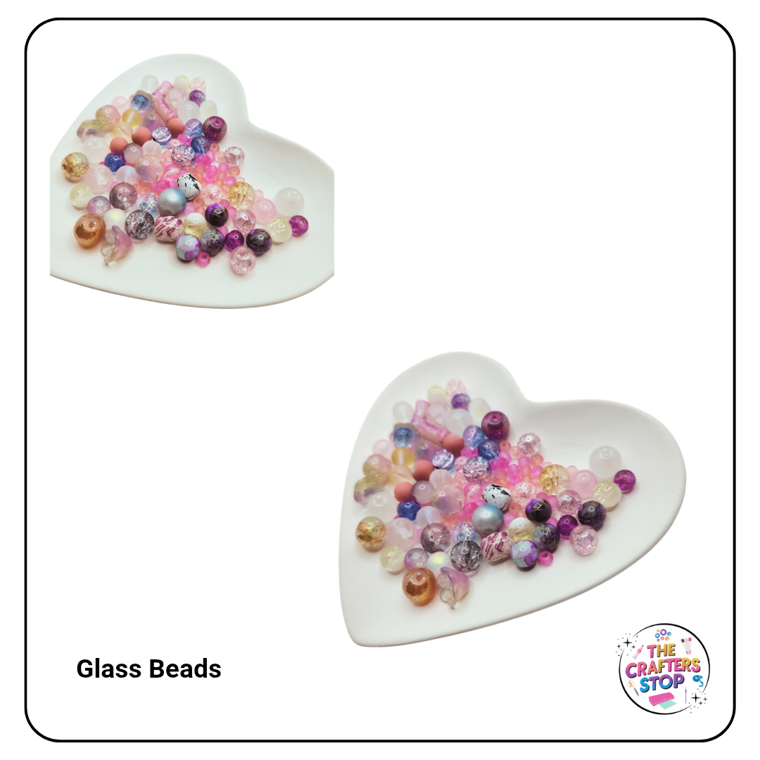 Colour Themed Glass Beads Mixes