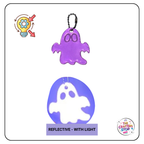 Cute Reflective Ghost Keyring