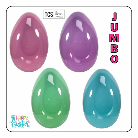 Jumbo Fillable Plastic Easter Eggs