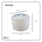 Split Silicone Resin Cup (3 Styles)