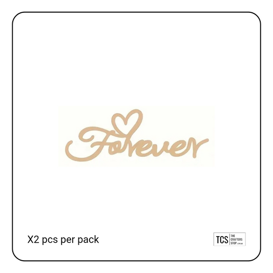 Wooden Forever Word Cutouts