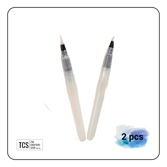 Refillable Watercolour Brush Set (2pcs)