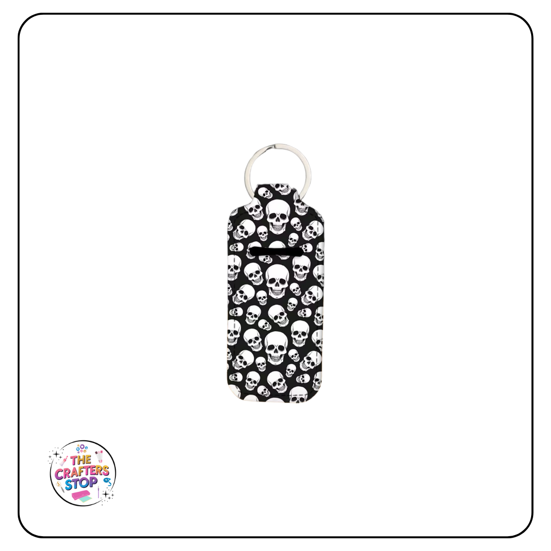Skull Halloween Themed Chapstick/Lipbalm Holders