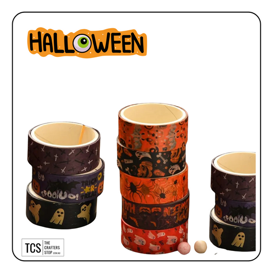 Decorative Halloween Washi Tape (2 Pack)