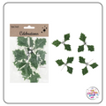 Large Christmas Holly Leaves Embellishments