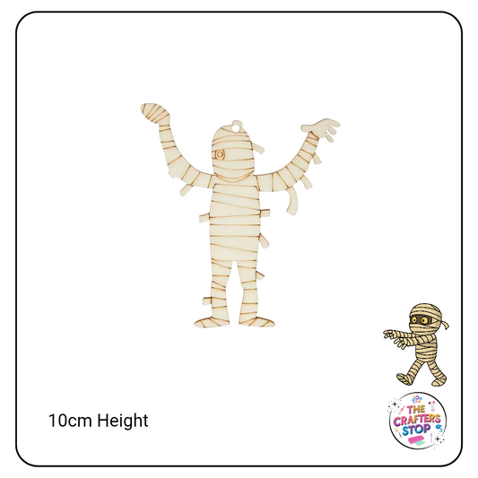 Halloween Wooden Cutout Shapes - Zombie