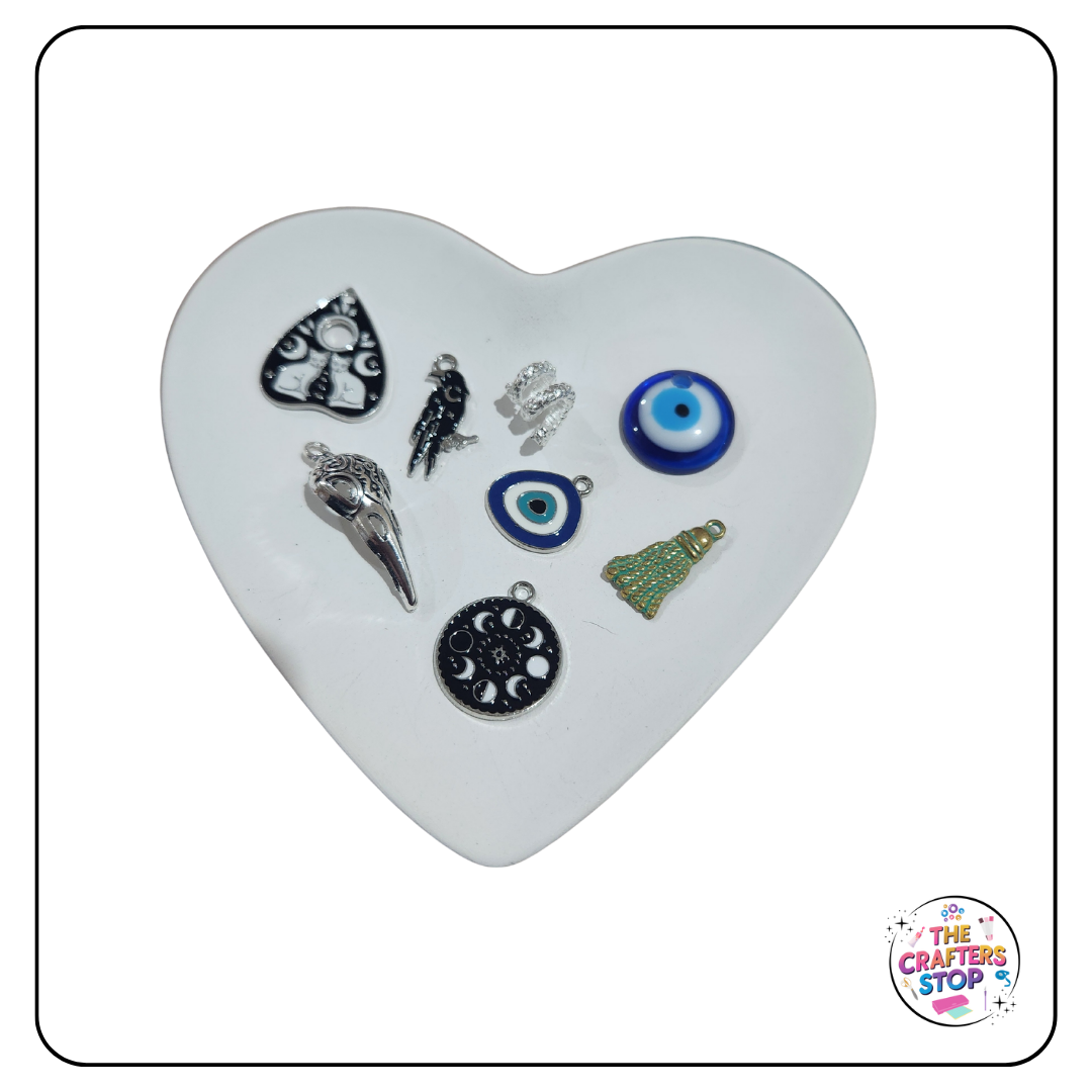 Magic/Witch Metal Themed Charms