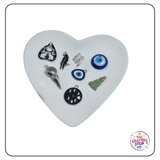 Magic/Witch Metal Themed Charms