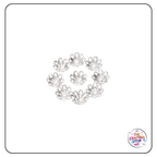 8mm Metal Flower Style Bead Caps