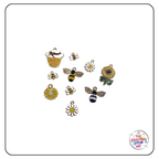 Bee & Flower Themed Charms