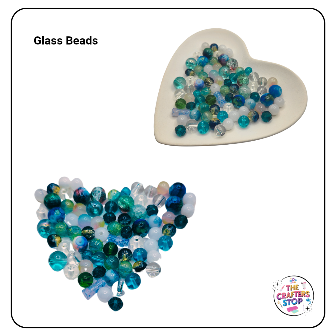 Colour Themed Glass Beads Mixes